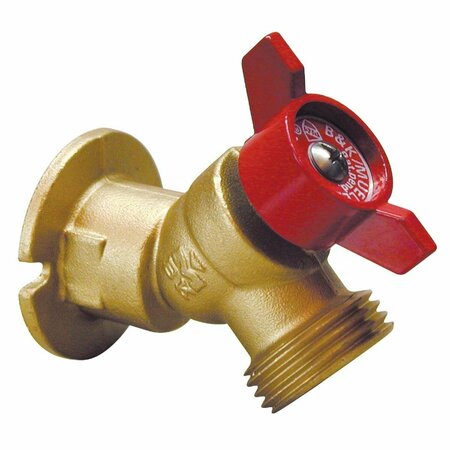 PROLINE 1/2 In. FIP Quartermaster Brass Cast Iron Sillcock 108-053HN